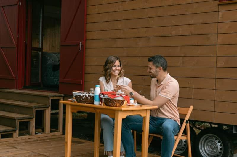 Hotel Roulottes Cocooning Au Coeur Des Landes Mées Zewnętrze zdjęcie