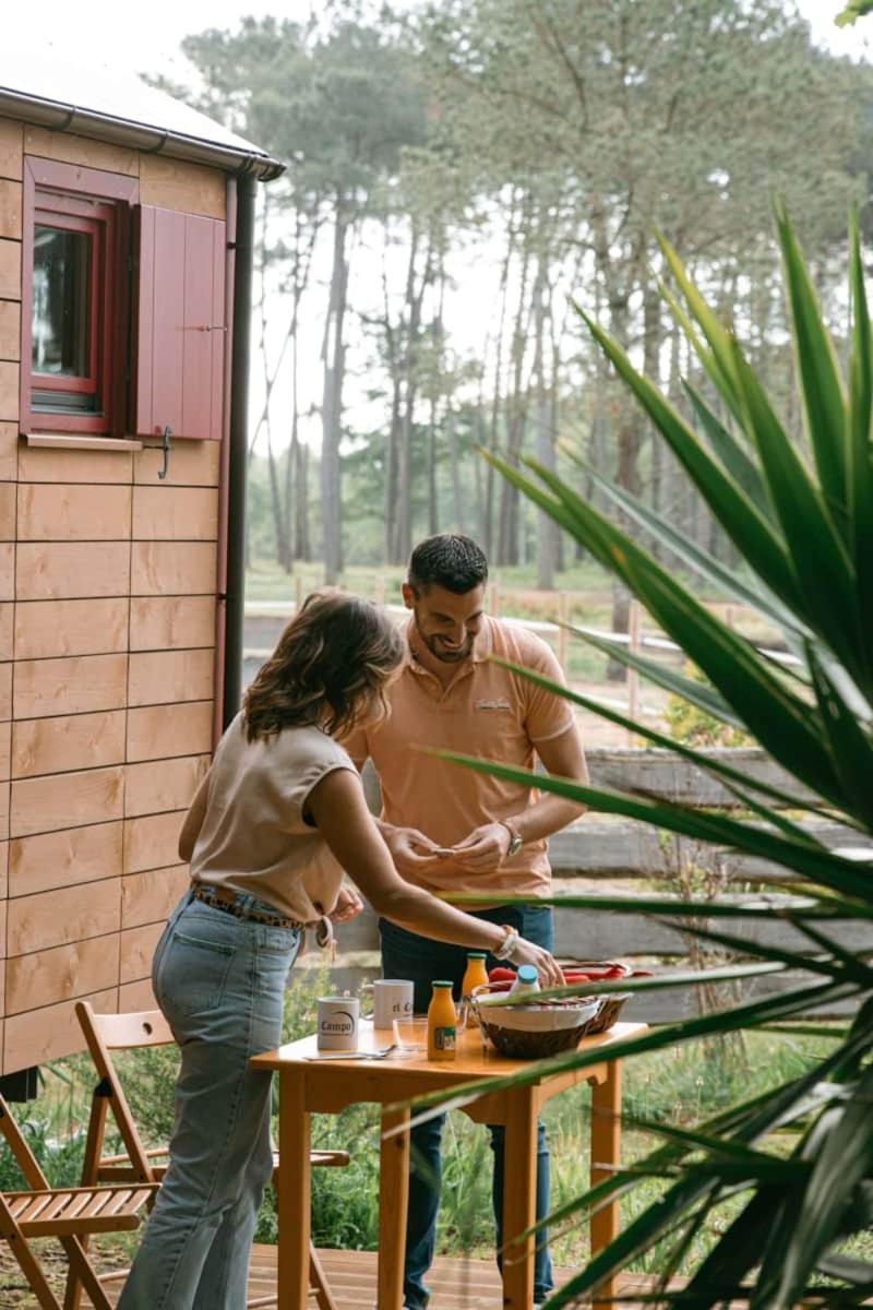 Hotel Roulottes Cocooning Au Coeur Des Landes Mées Zewnętrze zdjęcie
