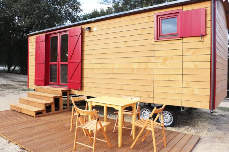 Hotel Roulottes Cocooning Au Coeur Des Landes Mées Zewnętrze zdjęcie