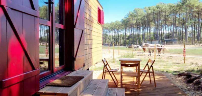 Hotel Roulottes Cocooning Au Coeur Des Landes Mées Zewnętrze zdjęcie