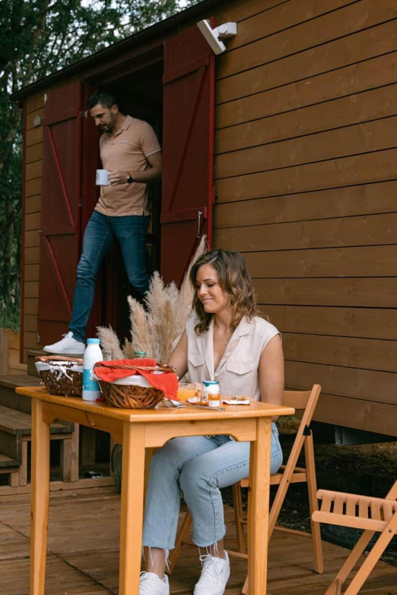 Hotel Roulottes Cocooning Au Coeur Des Landes Mées Zewnętrze zdjęcie